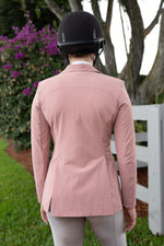 Grand Prix Quinn Show Jacket 4 Button Front with Hidden Zipper Closure | Rose