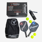 INSPIRE Collection | Beginner Paddle Set with Bag, Water Bottle, and 4 Balls