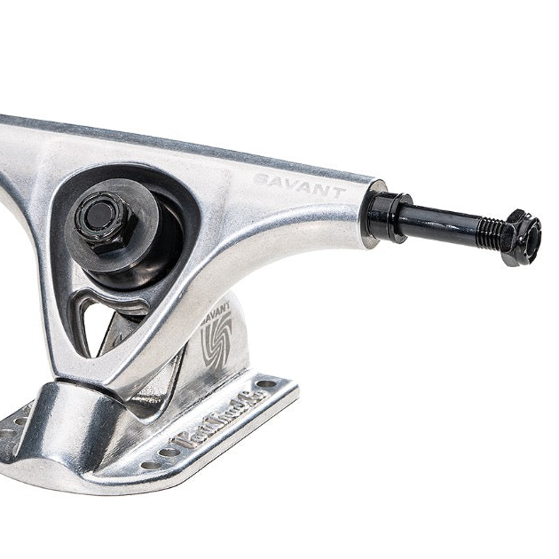 Savant “Convertible” 125mm/135mm 50° Longboard Trucks Polished