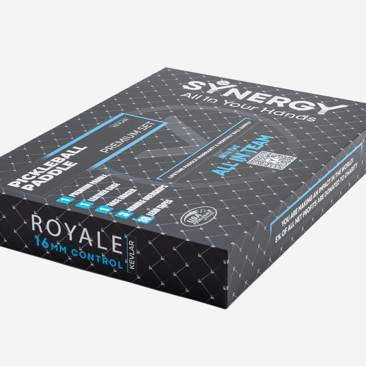 ROYALE 16mm Control Paddle Premium Set