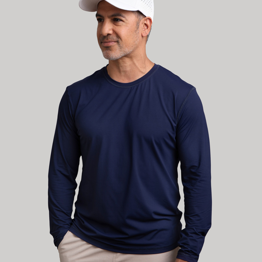 Huntington Long-Sleeve Men's Sun Shirt