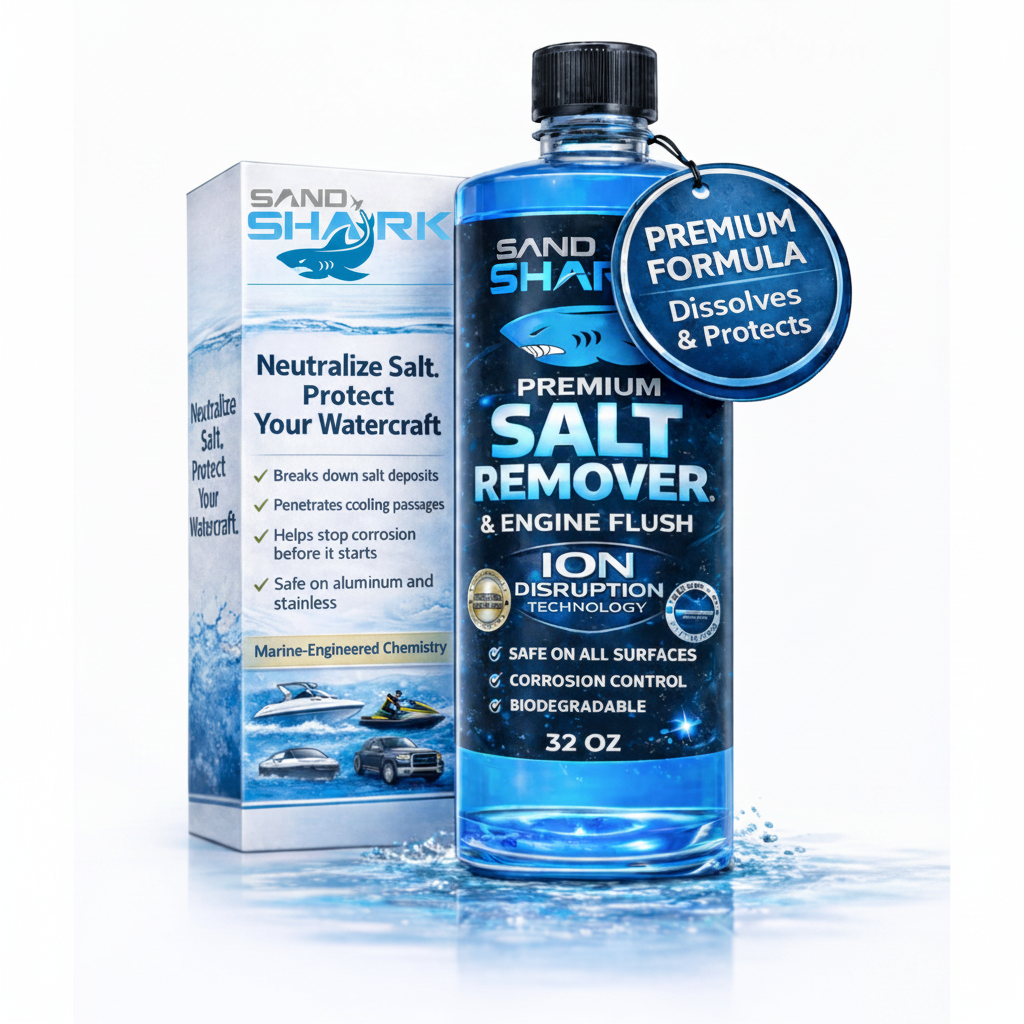 2-in-1 Boat Salt Wash & Engine Flush Boat Cleaner | 32 Oz
