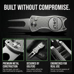 Foldable 5-in-1 Divot Tool with Magnetic Ball Marker