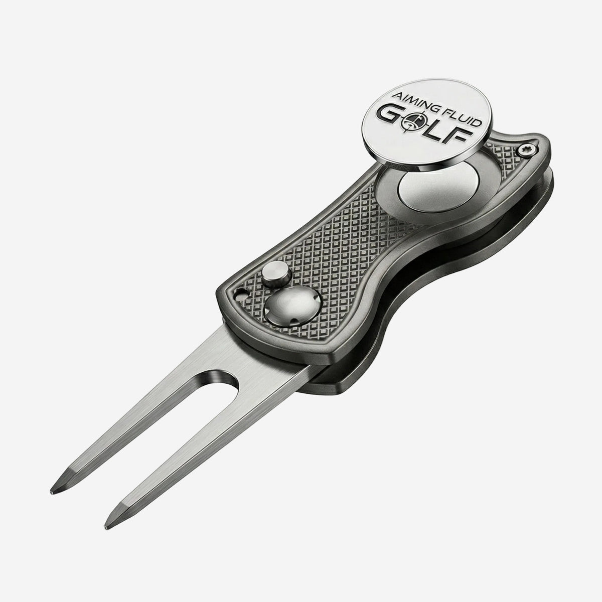 Foldable 5-in-1 Divot Tool with Magnetic Ball Marker