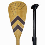 Carbon-Fiberglass Adjustable Paddle with ABS Edge | Bamboo
