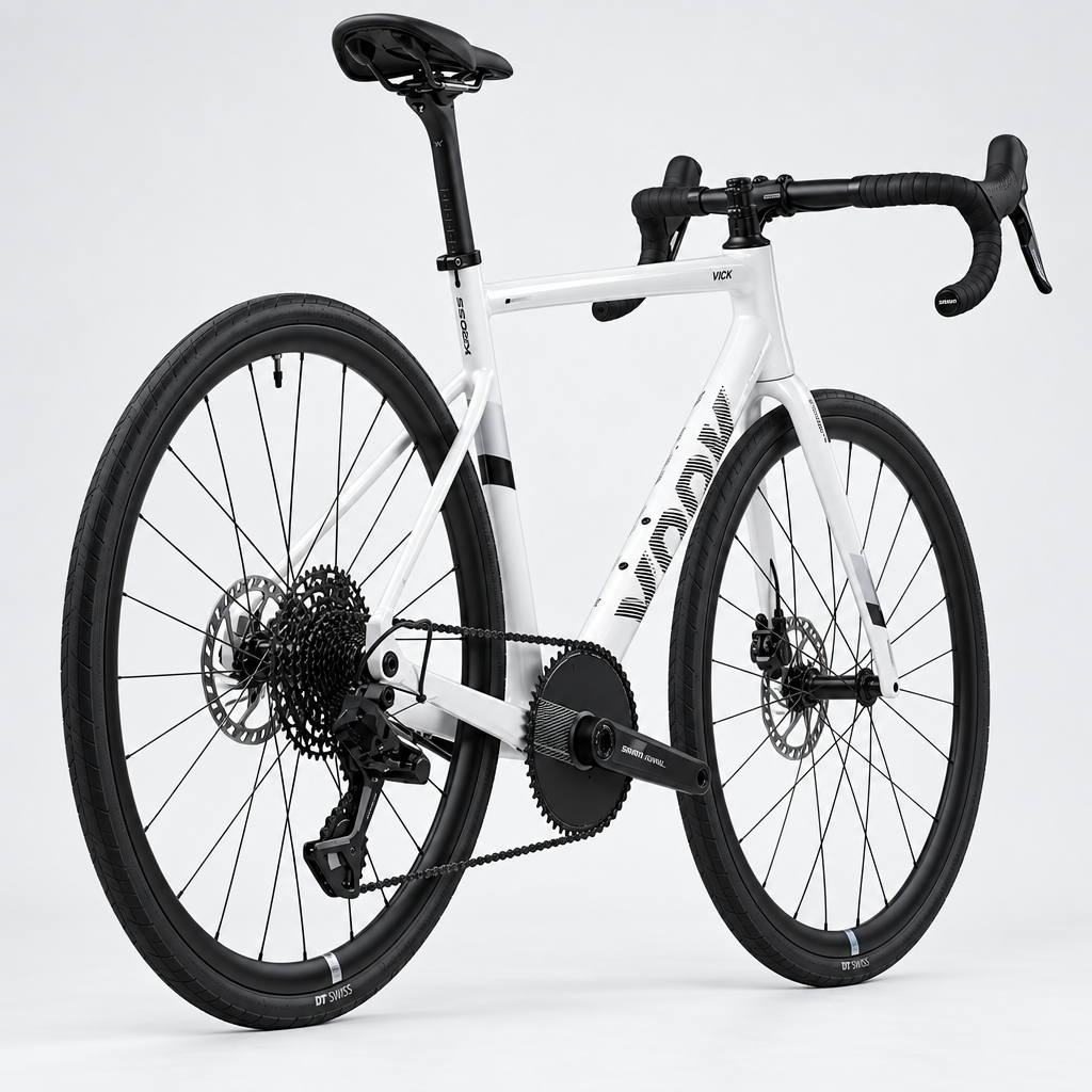 VOOK ONE 2.0 Lightweight Road Bike | Aluminum Frame and Carbon Fork