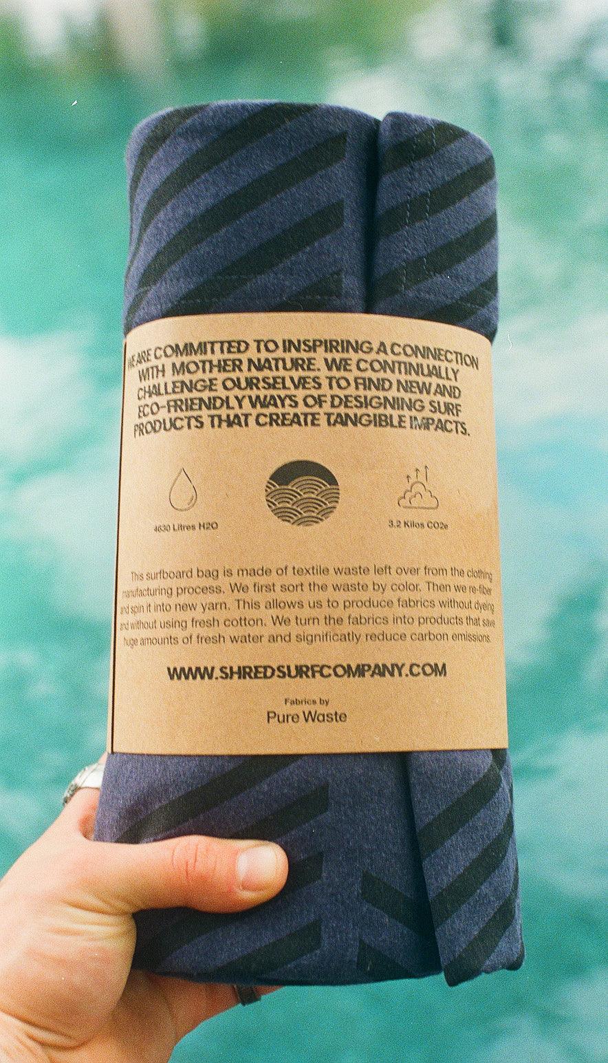 VIBRATION 100% Recycled Surfboard Socks | Sustainable Surfboard Covers