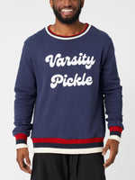 The Oversized Vintage Varsity Pickleball Sweatshirt