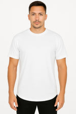 Curved Athletic Sports T-Shirt