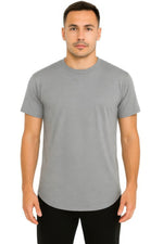 Curved Athletic Sports T-Shirt