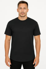 Curved Athletic Sports T-Shirt