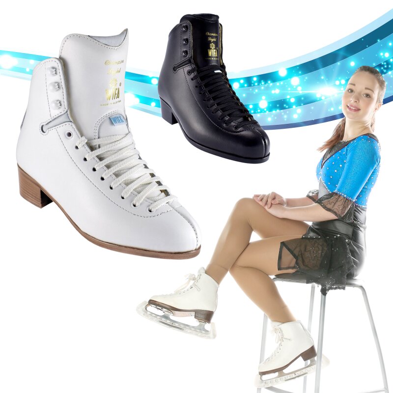 WIFA Ice and Roller Skates | Champion Light Adult | White