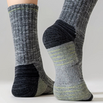 Mid-Calf Wool Outdoor Socks for Hiking, Skiing & Mountaineering