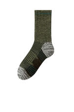 Mid-Calf Wool Outdoor Socks for Hiking, Skiing & Mountaineering