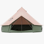 Waterproof Bell Tent with Stove Jack and Mesh Windows