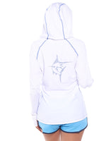 Seaside Performance Hoody | White
