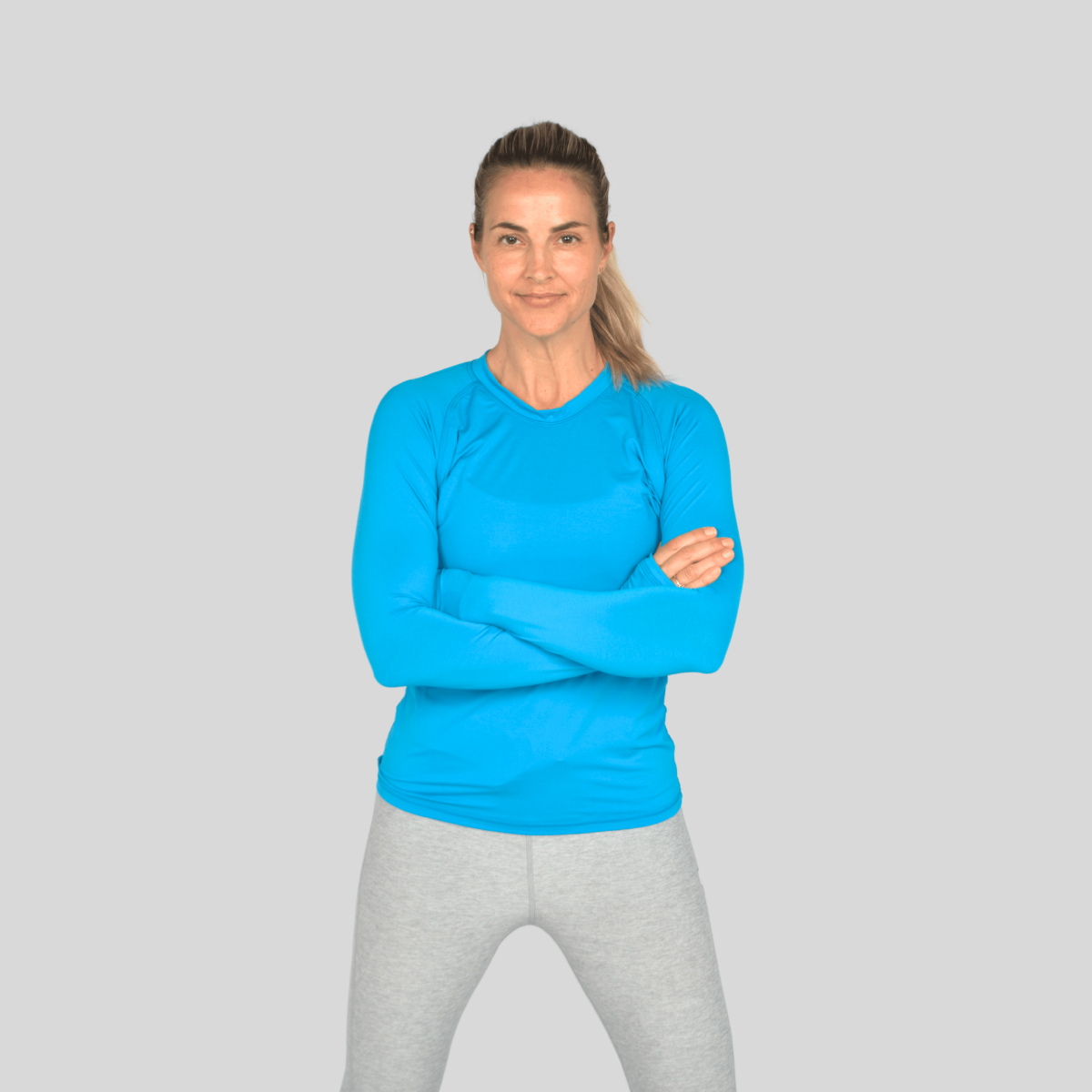 Laguna Long-Sleeve Women's Sun Shirt | Heathered