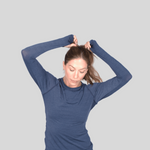 Laguna Long-Sleeve Women's Sun Shirt | Heathered