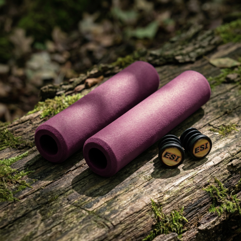 Limited Edition Wild Plum Bicycle Grips