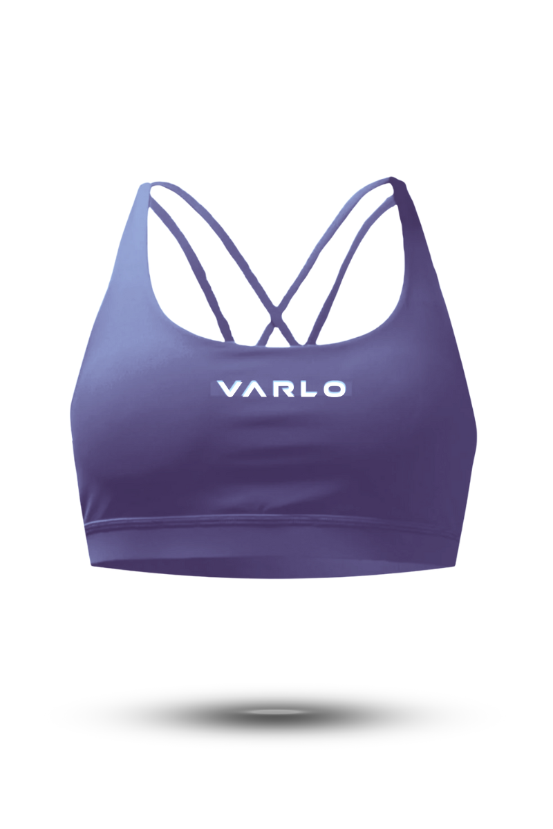Women's SOHO Cross Back Sports Bra | Lilac Mist