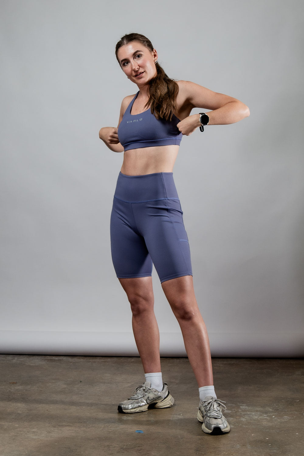 Women's SOHO Cross Back Sports Bra | Lilac Mist