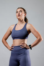Women's SOHO Cross Back Sports Bra | Lilac Mist