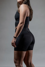 Women's SOHO Fitness Shorts 5" (Black)