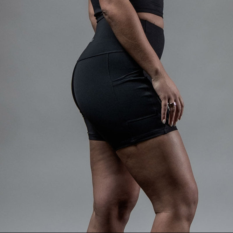Women's SOHO Fitness Shorts 5" (Black)