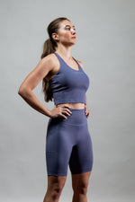Women's SOHO Fitness Shorts 8" (Lilac Mist)