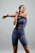 Women's SOHO Fitness Shorts 8" (Lilac Mist)