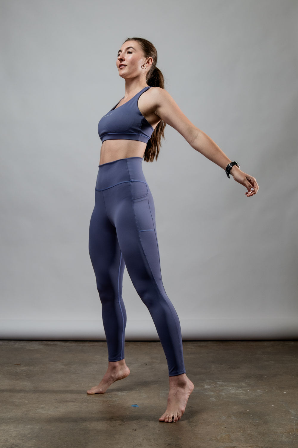 Women's SOHO Full Length High Waist Leggings | Lilac Mist