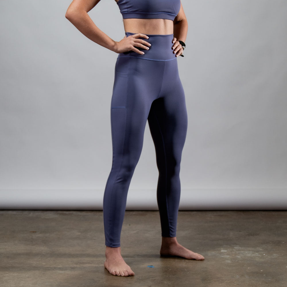 Women's SOHO Full Length High Waist Leggings | Lilac Mist
