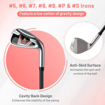 GoGolf Women's Complete Golf Clubs Set with Headcovers and Putter