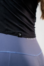 Women's Terra Recovery Arc Long Sleeve Crop (Black)