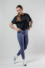 Women's Terra Recovery Drift Crop (Black)