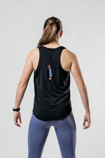 Women's Terra Recovery Halo Tank (Black)