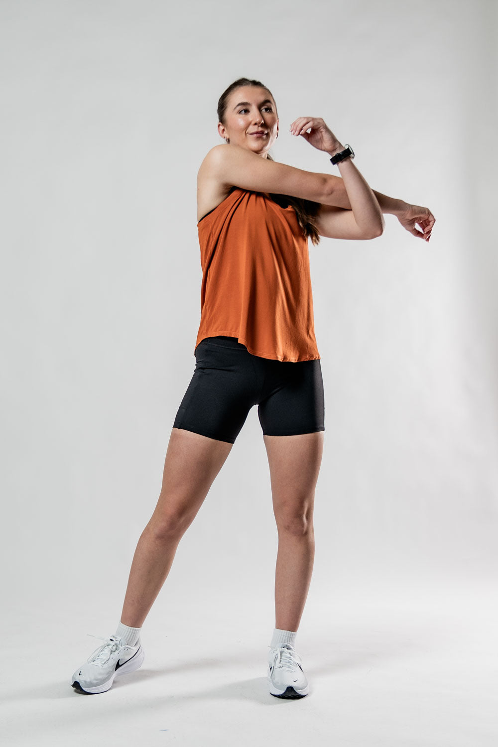 Women's Terra Recovery Halo Tank (Sunfire Clay)