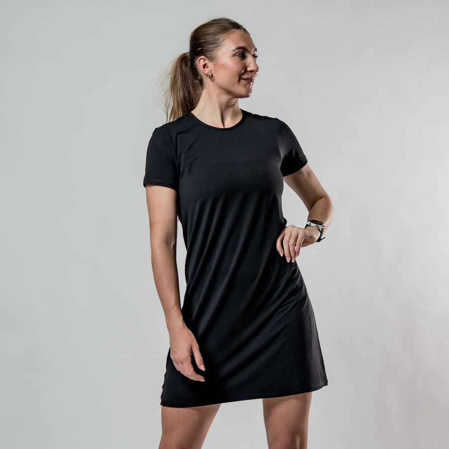 Women's Terra Recovery Motion Dress (Black)