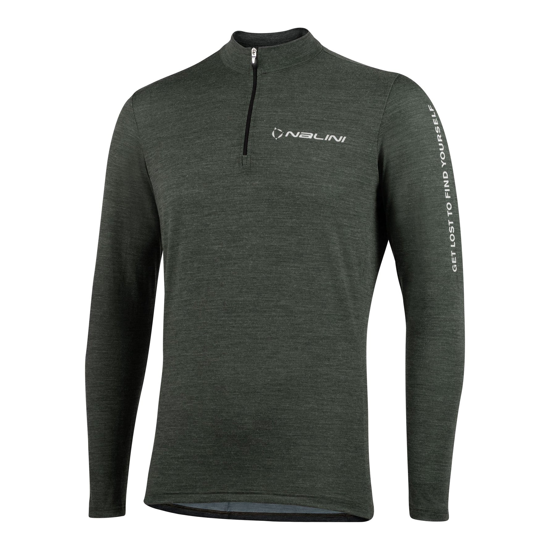 Nalini Wool Long Sleeve Men's Cycling Jersey | Green