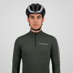 Nalini Wool Long Sleeve Men's Cycling Jersey | Green