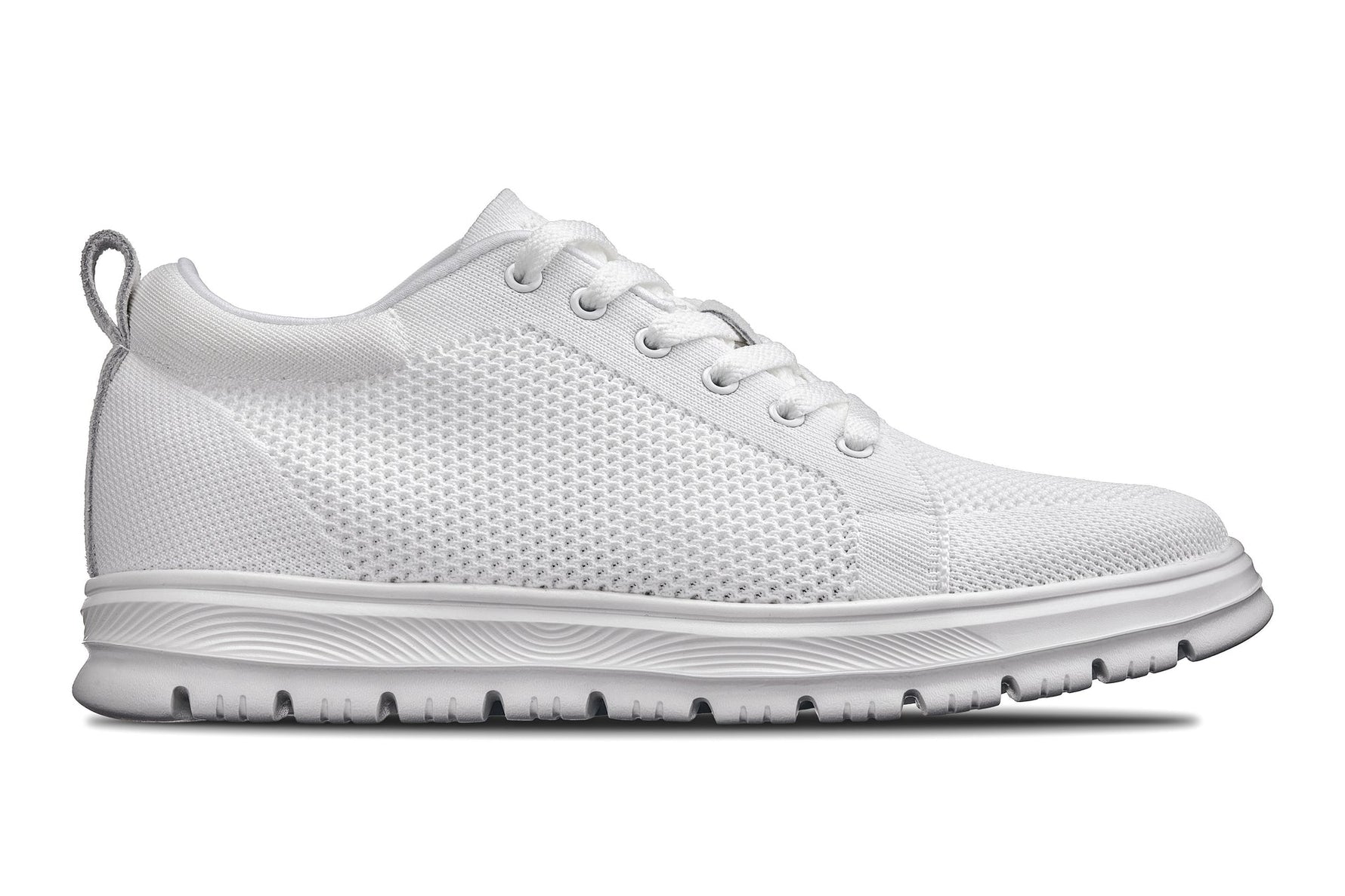 CALTO X2321 Sneaker 2.4” Taller (White/White Sole)