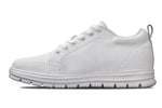 CALTO X2321 Sneaker 2.4” Taller (White/White Sole)