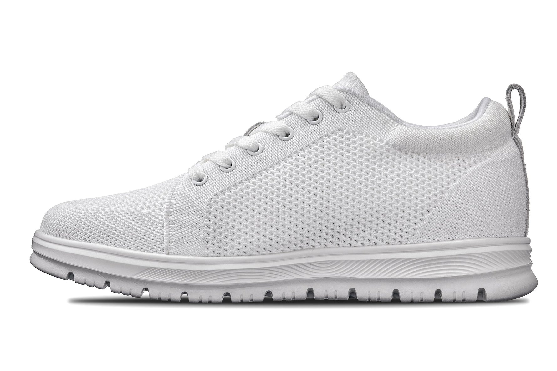 CALTO X2321 Sneaker 2.4” Taller (White/White Sole)