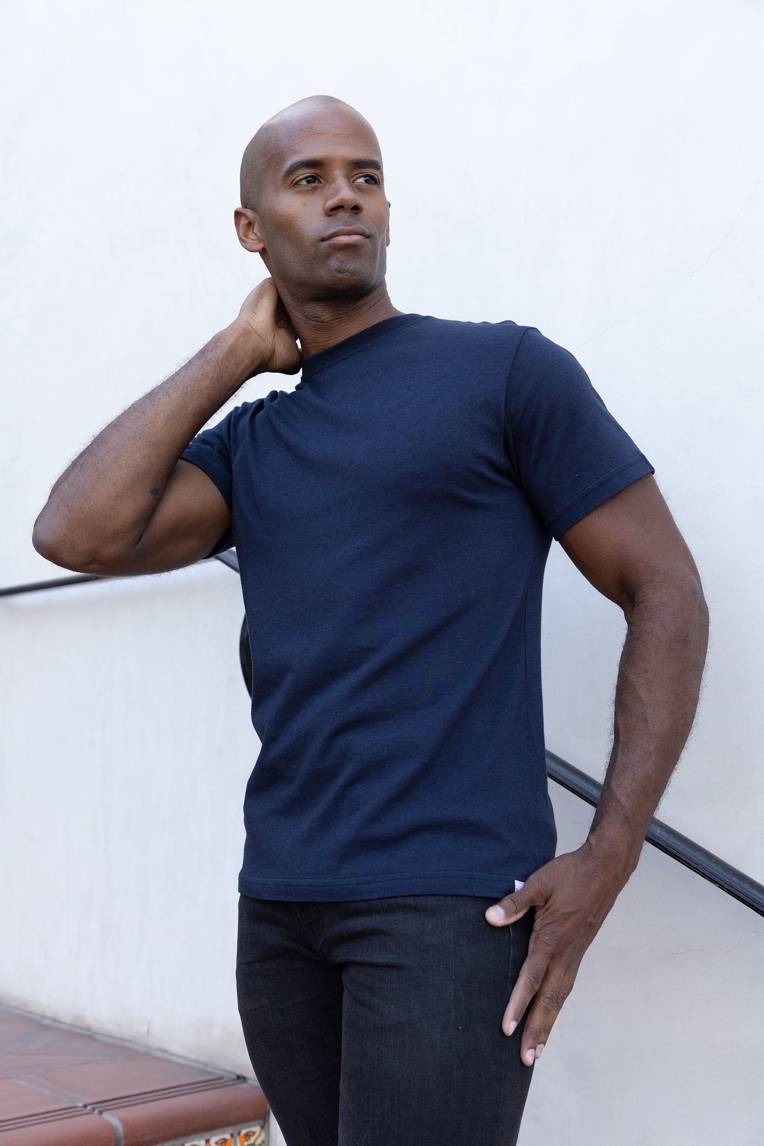 The Original Men's Bamboo Viscose/Organic Cotton Short Sleeve T-Shirt | Classic Cut