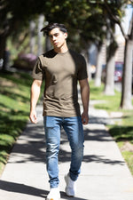 The Original Men's Bamboo Viscose/Organic Cotton Short Sleeve T-Shirt | Classic Cut