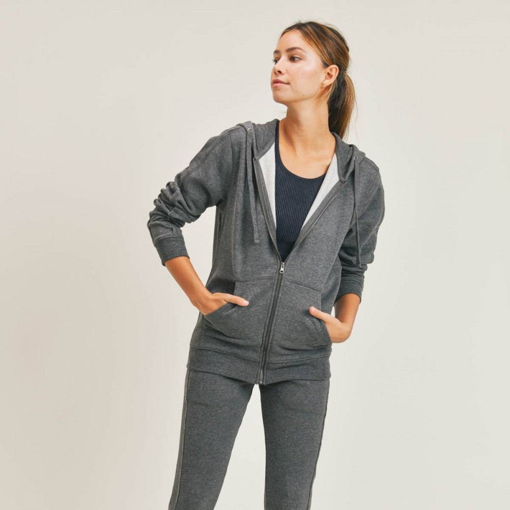 Made for Sundays Zip-Up Hoodie Jacket
