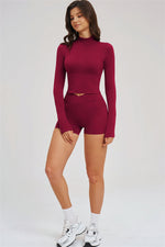 The Sizzle Zip Jacket Shorts | 2-Piece Set