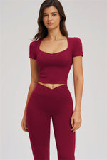 The Sizzle T-Shirt Flared Leggings | 2-Piece Set