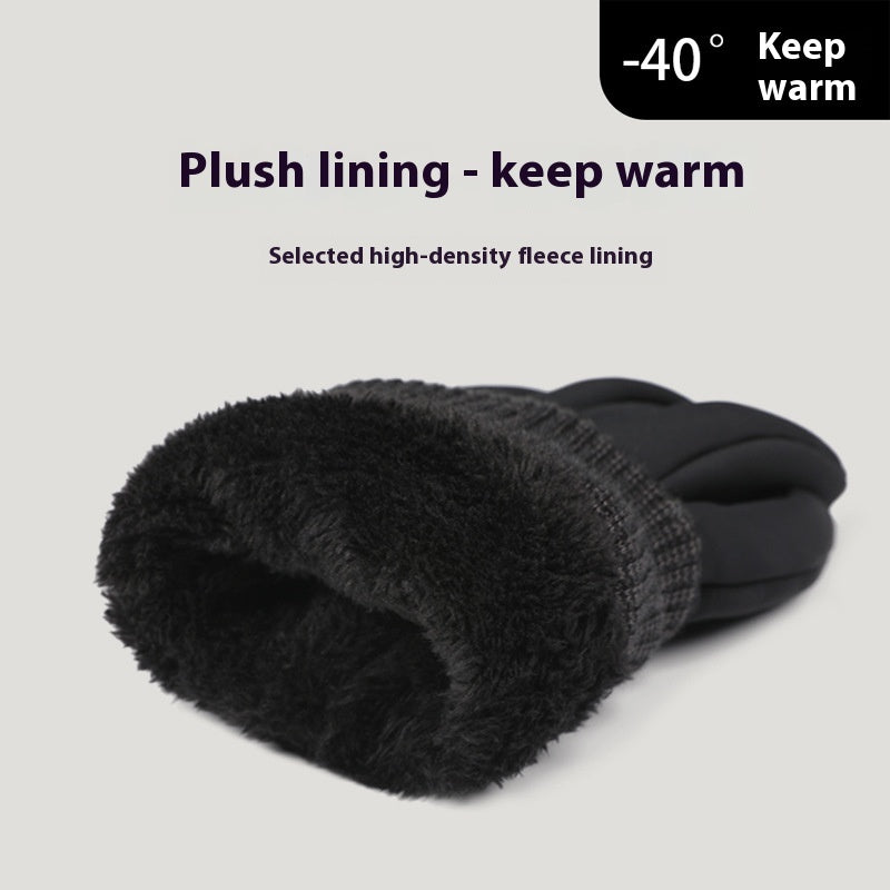 Fleece Riding Gloves