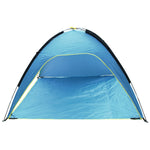 Outdoor Waterproof Tent Canopy 4-6 Person with 3-Door Openings UPF50+ | Beach Picnic Camping Hiking Adventure